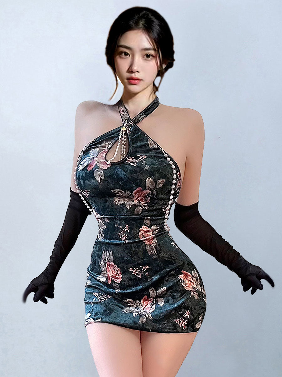 夜用チャイナドレス セクシー プラスサイズ チャイナドレス コスプレ衣装