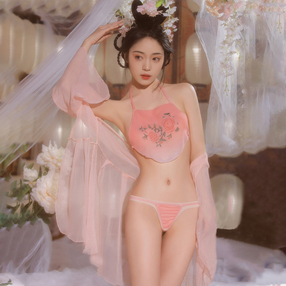 チャイナ ドレス セクシー チャイナドレス ベビードールドレス サイド レースアップ チャイナドレス