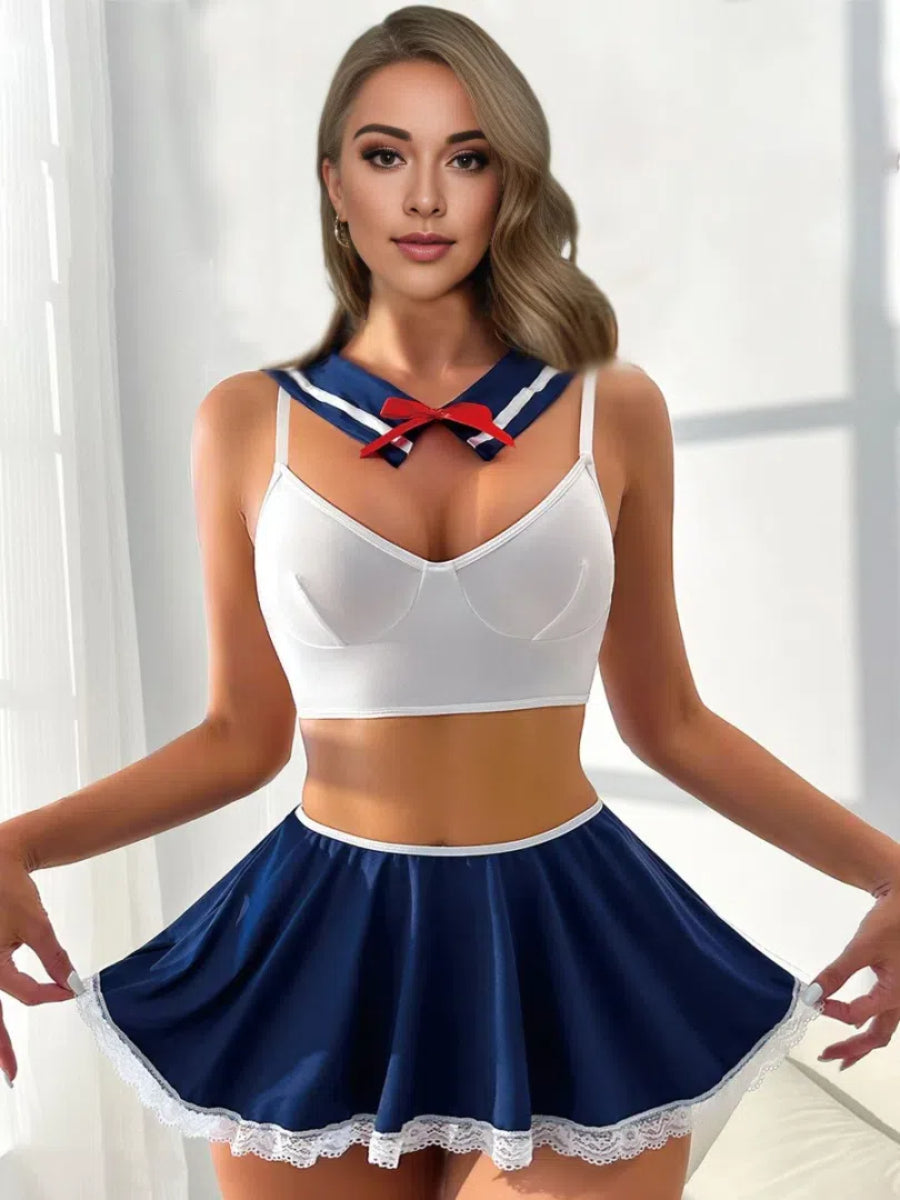 コスプレ セクシー 日本風 セーラー服風 学生コスプレ衣装