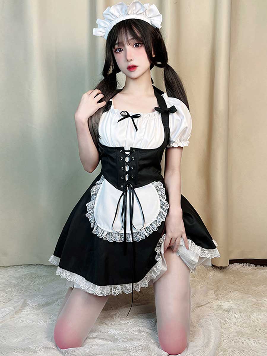 コスプレ セックス セクシーメイド ロリータコスチューム